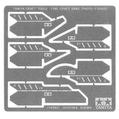 Image de Tamiya 74094 Accessoire pour Maquette Scie Fine en Photo Découpe