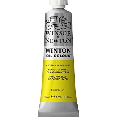 Image de Winsor &amp; Newton Winton Huile 37ml 087 Nuance de Jaune Cadmium Citron