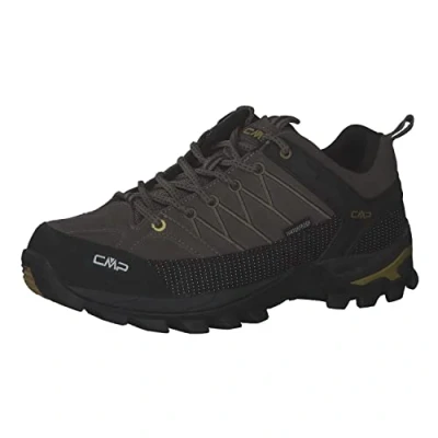 Image de CMP Rigel LOW Trekking Shoes WP Chaussures de marche, Homme, Taille: 46, Fango Cuir / matière synthétique