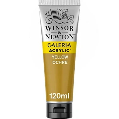 Image de Winsor &amp; Newton Acrylique Galeria 120ml Jaune Ocre Série 1