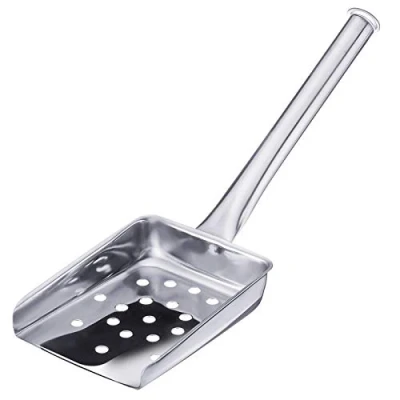 Image de Westmark Pelle à Popcorn/Frites, Longueur: 26 cm, Acier Inoxydable, Argenté, 91292270