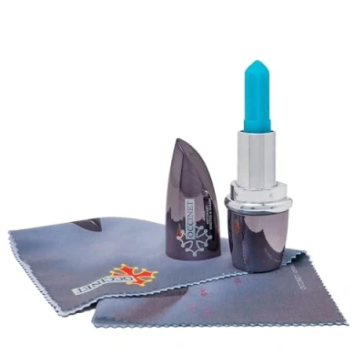 Image de OCCINET Lot de 2 Kit Stick Nettoyant Lunettes, Écran Smartphones, Appareils Photos + Chiffon Microfibre Ultra Dégraissant, Pratique, Innovant Nettoyage Tous Types Verre et Ecran Made in France