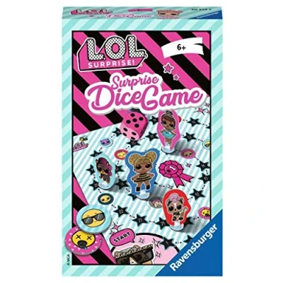 Image de Ravensburger Jeu de société « Surprise Dice Game » 20574 L.O.L. Surprise! Multicolore
