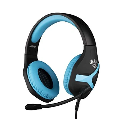 Image de Konix Nemesis Casque Avec fil Arceau Jouer Noir, Bleu Neuf