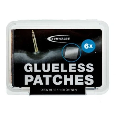 Image de Schwalbe Glueless Patches Toppe autoadesive Unisex Adulto, Nero, Taglia Unica