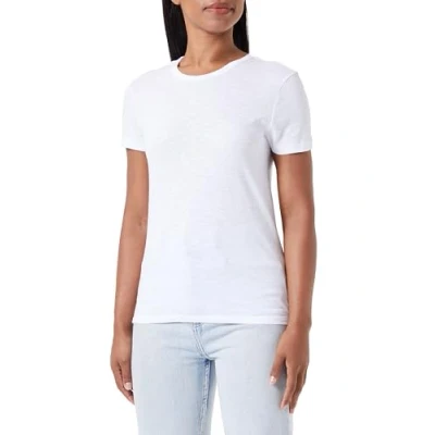 Image de BOSS C ESLA Tshirt basique, Femme, Taille: Large, Weiß null