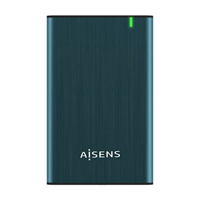 Image de Boîtier externe pour disque dur 2,5&quot; SATA A USB 3.0/USB3.1 GEN1 AISENS ASE 2525PB Bleu Pacifique