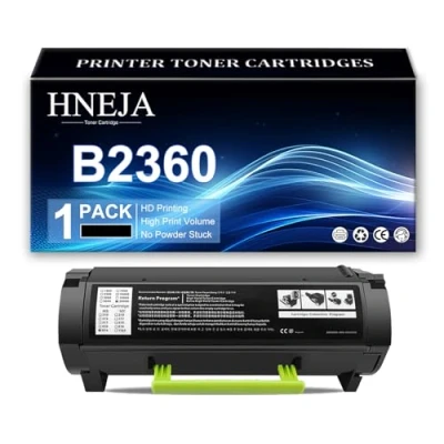 Image de HNEJA Cartouche De Toner B2360, Cartouches M11XH 331 9805 Remplacement pour Dell B2360 B2360D B2360DN B3460 B3460DN B3465 B34650N B3465DNF Imprimante,Black 1 Pack