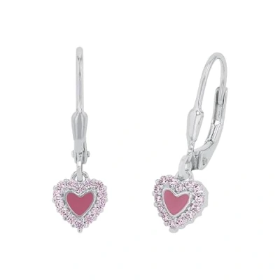 Image de Prinzessin Lillifee boucles d&#039;oreilles créoles en argent sterling 925, pour enfants, avec zircone synthétique, 1,2 cm, argent, livrées dans une boîte cadeau, 2027907