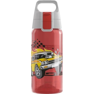 Image de SIGG Viva One Gourde Enfant (0,5 L), Bouteille d&#039;Eau avec Bouchon Étanche, Réutilisable Sans Produits Toxiques Utilisable à une Main