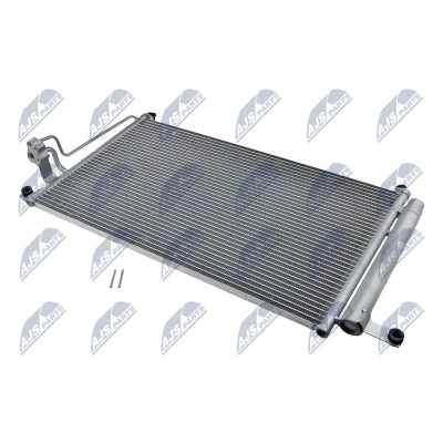 Image de NTY CCS KA 007 Condenseur De Clim avec déshydrateur Aluminium KIA: RIO 2