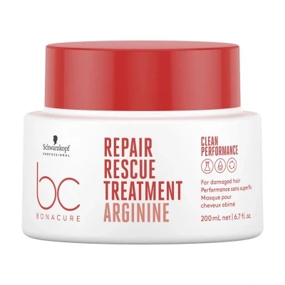 Image de Schwarzkopf Masque BonaCure Clean Performance Repair Rescue Treatment Arginine