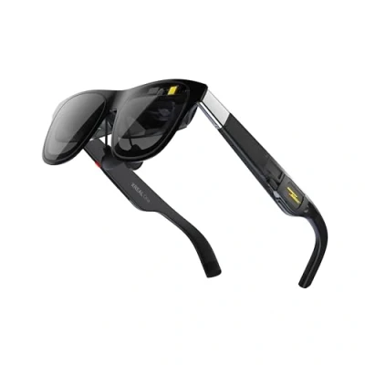 Image de XREAL One AR Lunettes with X1 Chip, Native 3 DoF, 147&quot; 50FOV 120Hz HD Display, Audio Renommé, Adjustable Lens Transparency, Compatibles avec iPhone 16/15, Steam Deck, ROG, Mac, PC, Android &amp; iOS