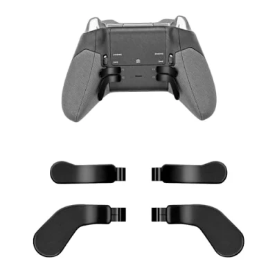 Image de Mcbazel Lot de 4 Palettes Déclenchement pour Xbox One Elite/Elite Series 2 Manette Noir