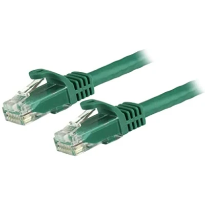 Image de STARTECH Câble réseau Cat6 Gigabit UTP Sans crochet 10 m Cordon Ethernet RJ45 anti accroc patch Mâle / Noir