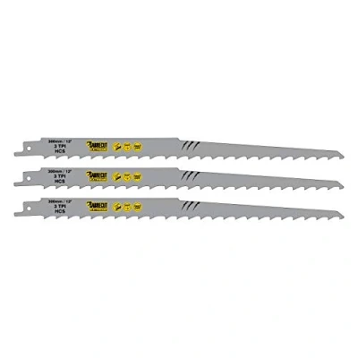 Image de 3 x SabreCut SCRS1617K_3 300 mm TPI S1617K Lames de scie sabre à coupe très rapide compatibles avec Bosch Dewalt Makita et bien d&#039;autres
