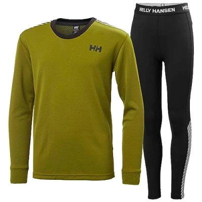Image de Helly Hansen Junior unisexe Jr HH Lifa Active Set 12 Vert