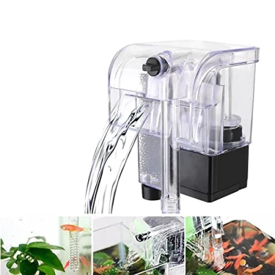 Image de CENPEK Aquarium Cascade Filtre réservoir de Poissons Suspendu Pompe à oxygène Submersible