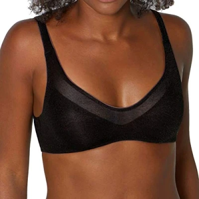 Image de Sloggi Oxygene Infinite Soft Bra Soutien Gorge rembourré Femme, Noir, X Small