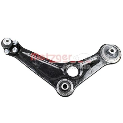 Image de METZGER 58126502 Bras de suspension avec rotule suspension, support en caoutchouc Essieu avant droit barre oscillant transversal
