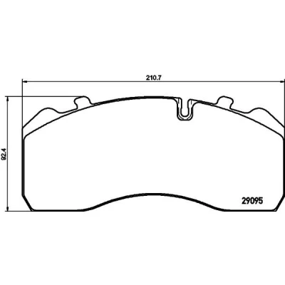 Image de TEXTAR PRO 92203003 Disque de frein SSANGYONG: Stavic SUV, RODIUS I, 2