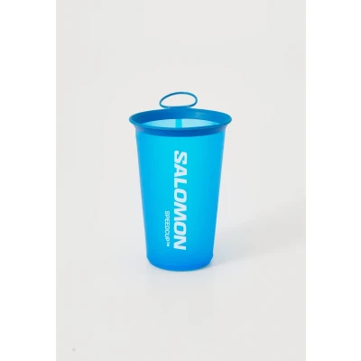 Image de Salomon Soft Cup Speed 150ml/5oz Accessoires d&#039;hydratation unisexes, Facilité d’accès, de rangement, Sans PVC, ni bisphénol A, Bleu