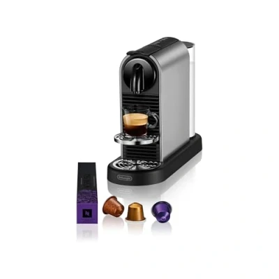 Image de Nespresso De&#039;Longhi CitiZ Platinum EN220.T, Machine à Café Capsules, Monodose, 4 Tailles de Tasse, 19 Bars Pression, 1260W, Titane