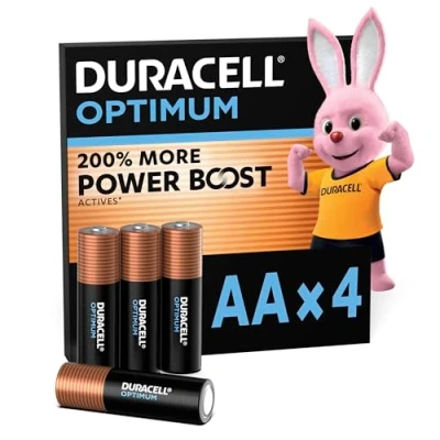 Image de duracell Piles optimum extra power aa blister 4 12740