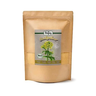 Image de Biojoy Poudre de Moutarde BIO (1 kg), Graines moulues, sans aditiffs (Sinapis alba)
