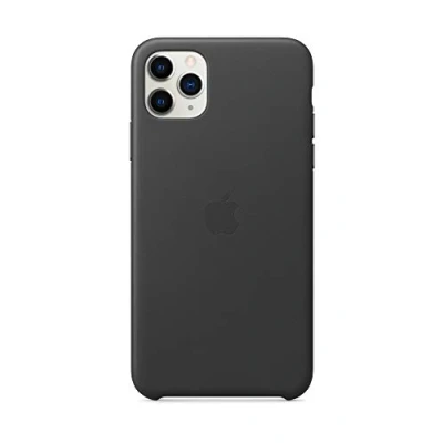 Image de Apple Coques iPhone 11 Pro Max en cuir Noire MX0E2ZM/A