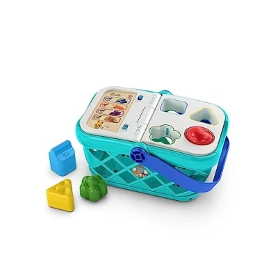 Image de Baby Einstein + Hape panier de courses faisant semblant d&#039;acheter un jouet, à partir 9 mois avec vrais sons et la musique,