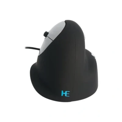 Image de R Go Tools HE Mouse Souris Ergonomique Break avec logiciel de pause, gaucher, moyen (longueur la main 165 185 mm), filaire, noir Neuf