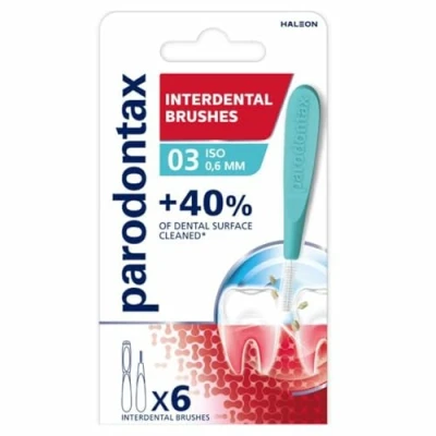 Image de Parodontax Brossettes interdentaires T3 0,6 mm