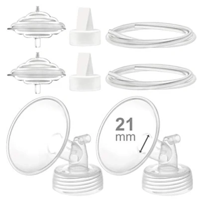 Image de Maymom Pièces De Pompe Compatibles Avec Spectra S2 S1 9 Plus Tire Lait, Bride (21 Mm) Tube Valve Protecteur Refoulement