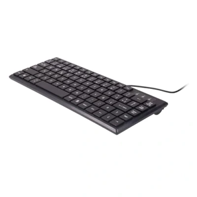 Image de Unykach 50542 KB 302 Mini Clavier USB QWERTY Noir Claviers (Mini, USB, a membrane, QWERTY, Noir)