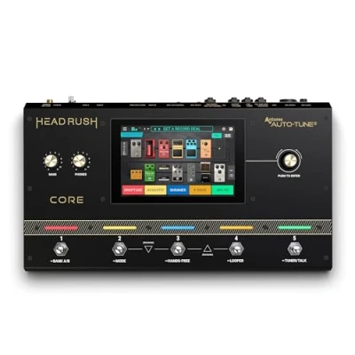Image de HeadRush Core Modélisateur d&#039;amplis et d&#039;effets guitare multicœur avec clonage, boucles, Antares Auto Tune, Wi Fi, écran tactile Bluetooth
