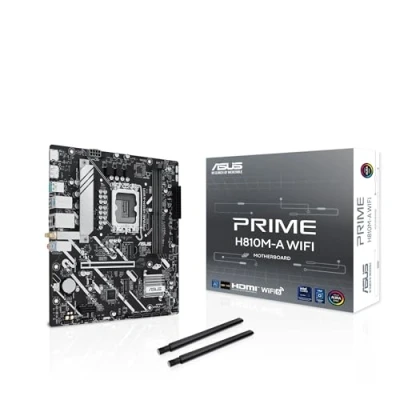 Image de ASUS PRIME H810M A WIFI Intel H810 LGA 1851 (Socket V1) micro ATX Neuf