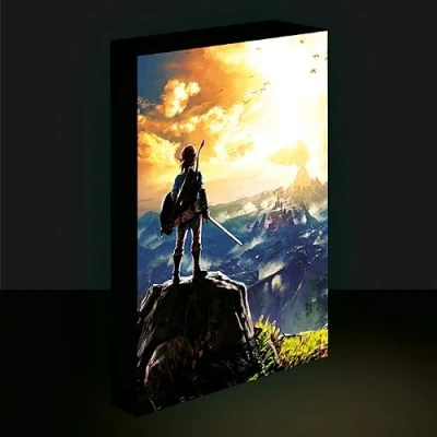 Image de Pyramid International Legend of Zelda Into The Wilds Toile Lumineux 40 x 30 cm