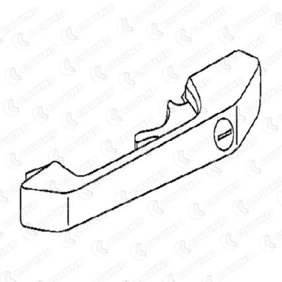Image de Poignée de porte DT Spare Parts 1.22006 Gauche
