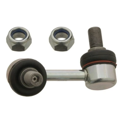 Image de febi BILSTEIN 30844 Biellette de barre stabilisatrice Essieu avant droit 78 M14 x 1,5 Plus avec écrou autobloquant Acier argent