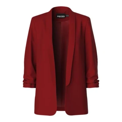 Image de PIECES Blazer 3/4 Pcbosella Noos BC, Red Dahlia, XL Femmes