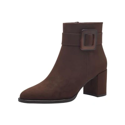 Image de Marco Tozzi Bottines, Femme, Taille: 40, Cafe comb Textile