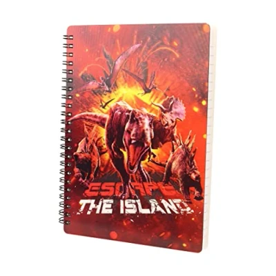 Image de Libreta 3D Jurassic World Escape