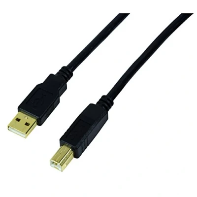 Image de LogiLink UA0264 câble USB 2.0 10 m A B Noir Neuf