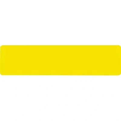 Image de Tarifold Fr 197104 Lot 10 Symboles Adhésif de Signalisation et Marquage au Sol Forme Trait 200 X 50mm Jaune (Lot pcs)