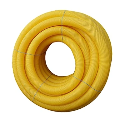 Image de Fashion Sonderposten Tuyau de drainage perforé DN100 Jaune Vendu au mètre Largeur la fente : 1,2 mm Longueur 10 m