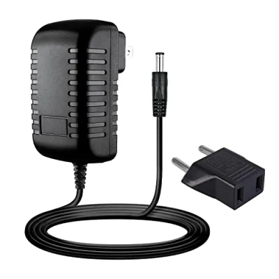 Image de Guy Tech Adaptateur AC/DC compatible avec BOSS Roland TR 505 606 TR505 TR606 TR626 Rhythm Composer Bloc d&#039;alimentation + prise européenne