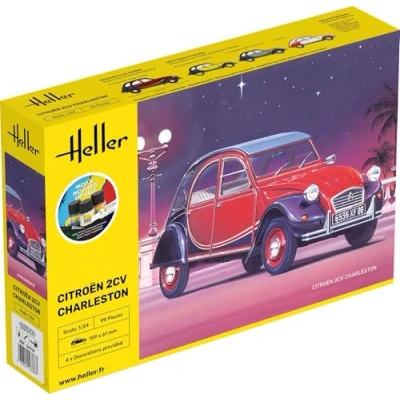 Image de Heller Maquette, 56766, citroen 2 cv charleston,1/24