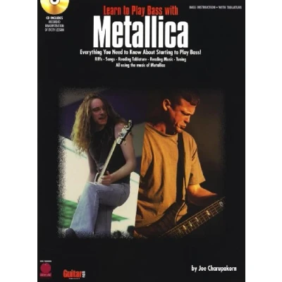 Image de Learn to play bass with metallica guitare basse +cd
