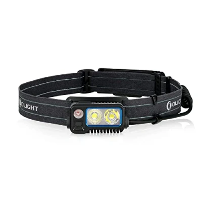 Image de OLIGHT Array 2 Pro Lampe Frontale Puissante 1500 Lumens 150m Grande Autonomie avec Mode SOS Et 3 Sources Lumineuses pour Camping, Course, pêche, escalade, randonné